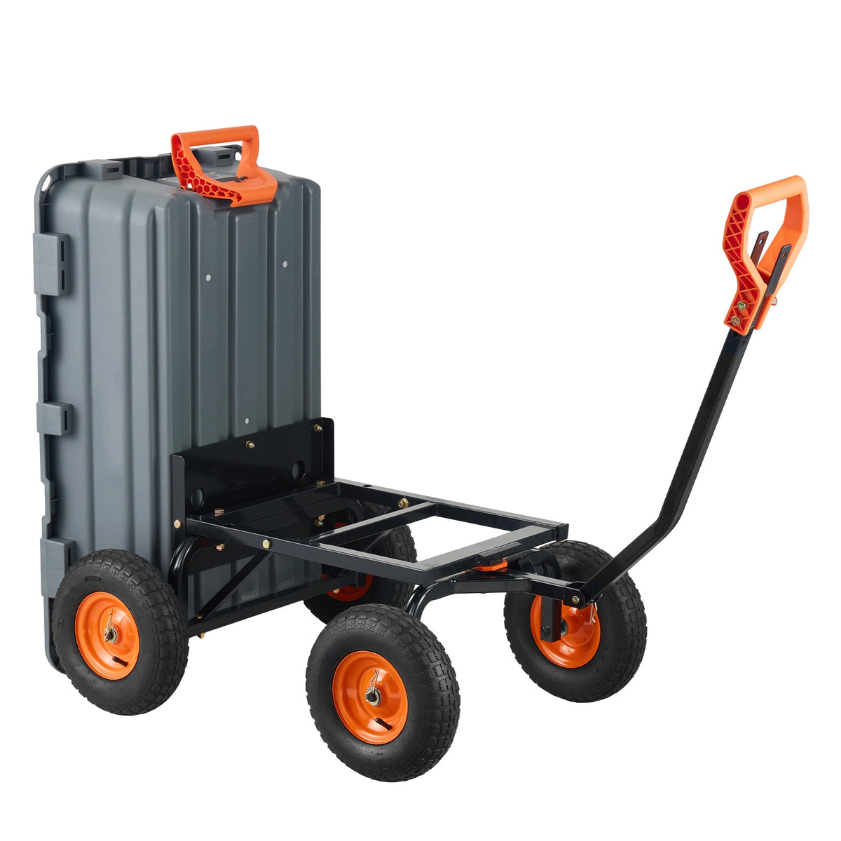 Poly Garden Dump Cart with Steel Frame