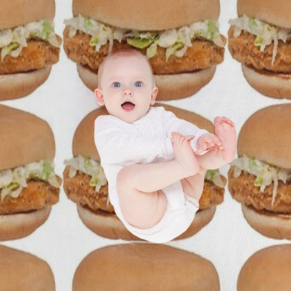 McChicken Wrinkle-free Throw Blanket
