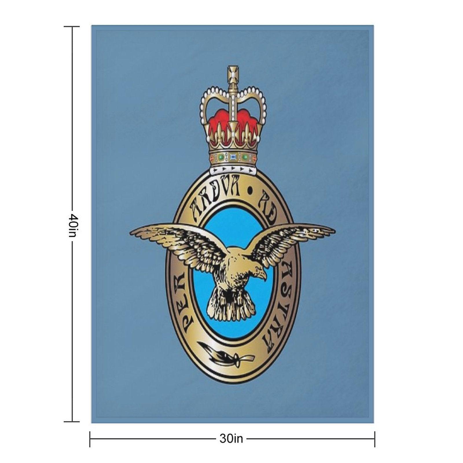 Royal Air Force Badge Throw Blanket