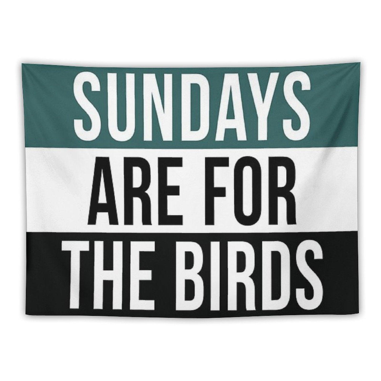 Sundays Are for The Birds Tapestry