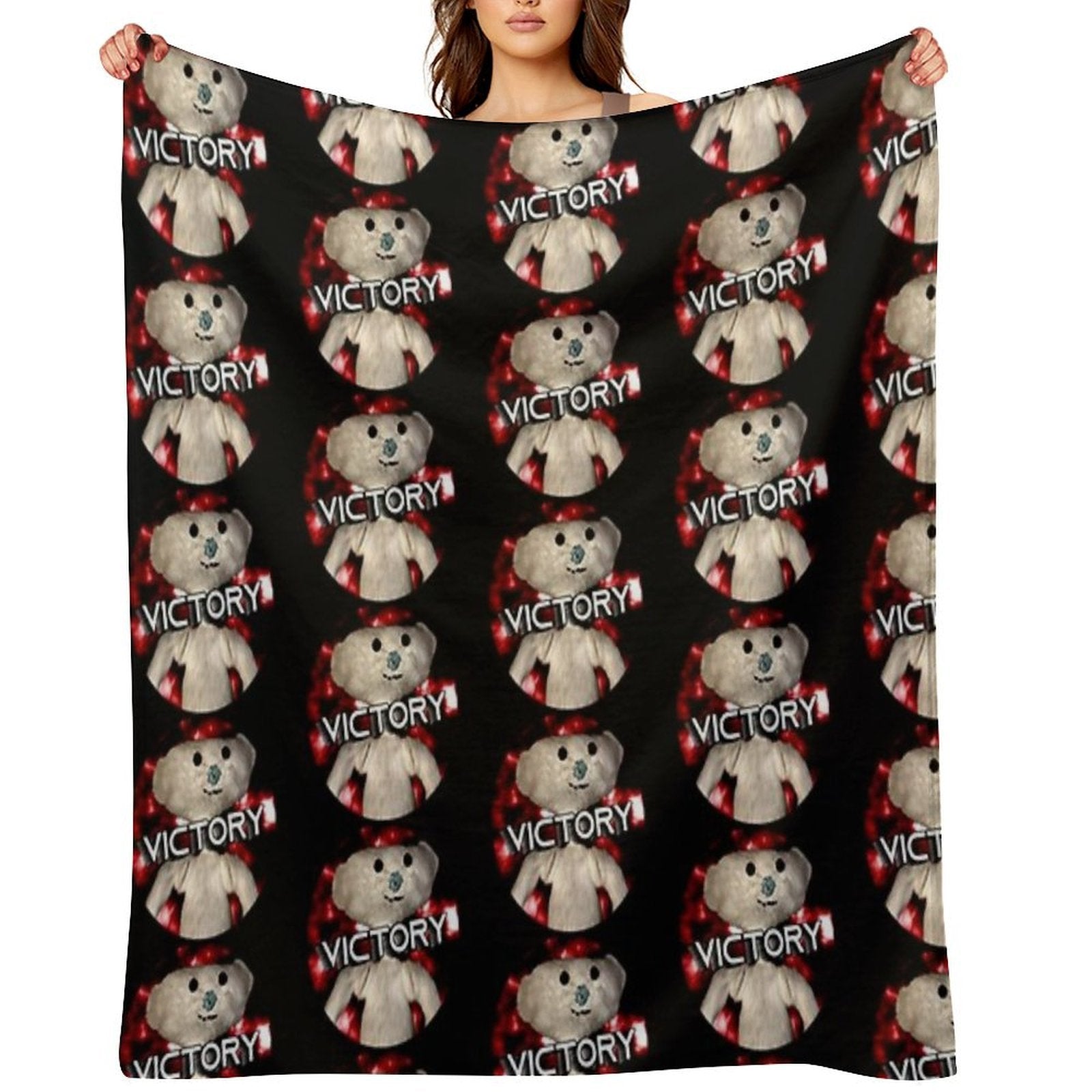 Bear (Alpha) Victory All-season Throw Blanket