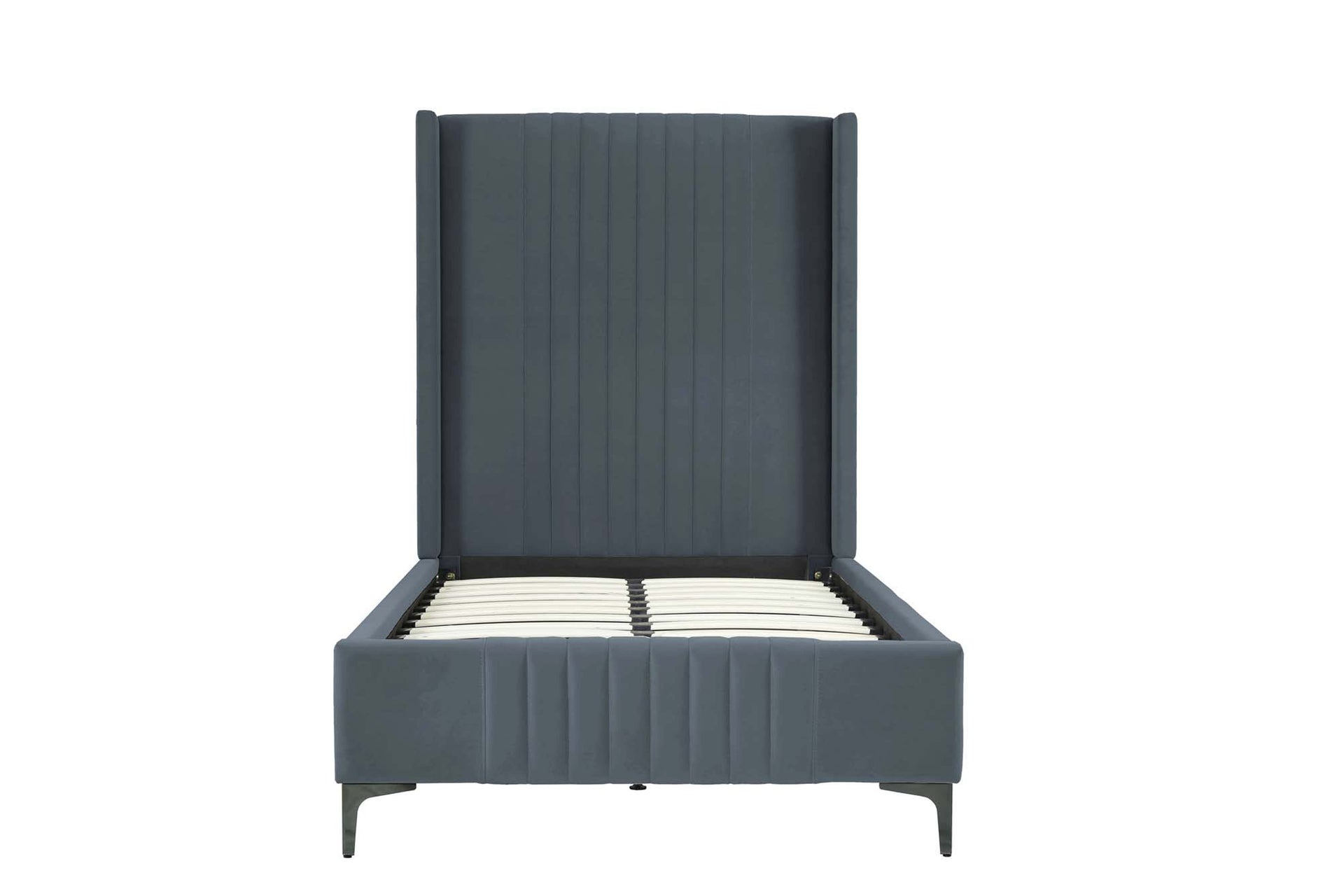 Promenade Upholstered Velvet Twin Bed