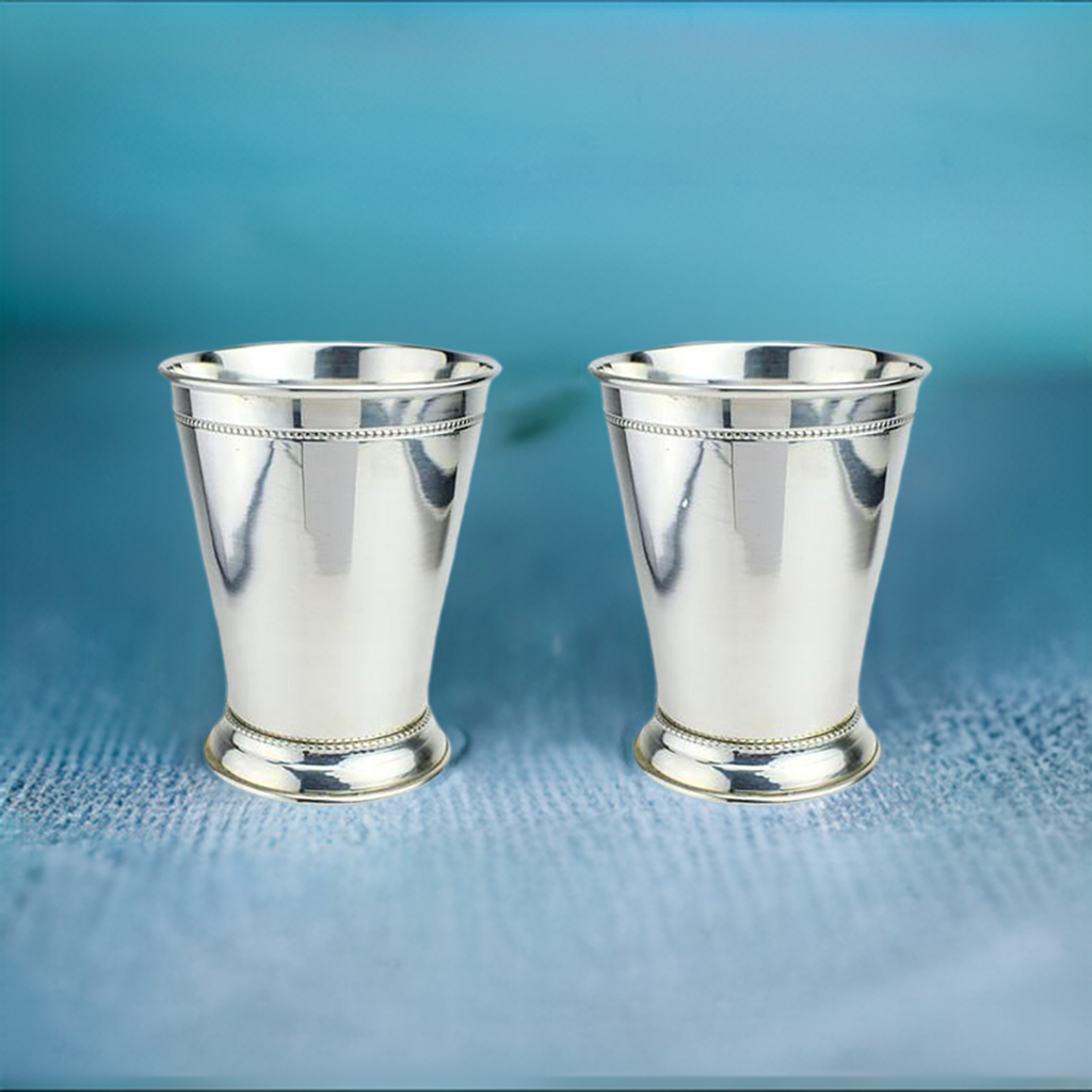 S/2 Silver Julep Cup