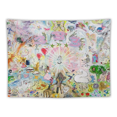 Drain Gang Bladee 333 Album Cover Tapestry Tapestry