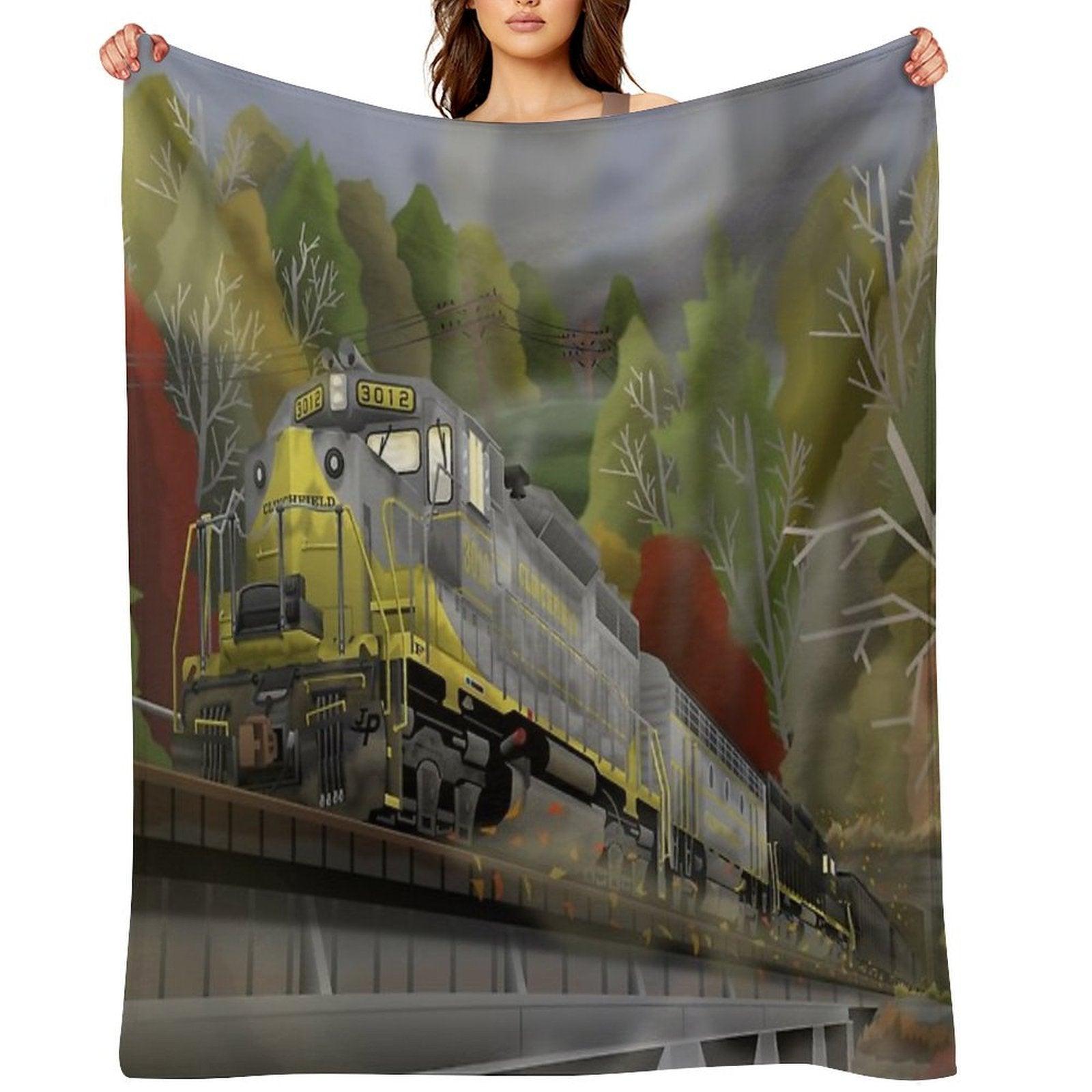 Appalachian Autumn Throw Blanket