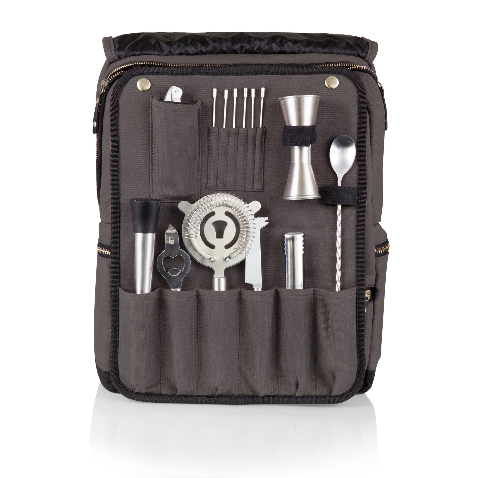Bar-Backpack Portable Cocktail Set Picnic Time Family of Brands