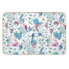 Modern Mermaid Toile Bath Mat