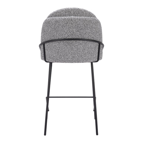 Jambi Counter Stool (Set of 2) Black & White