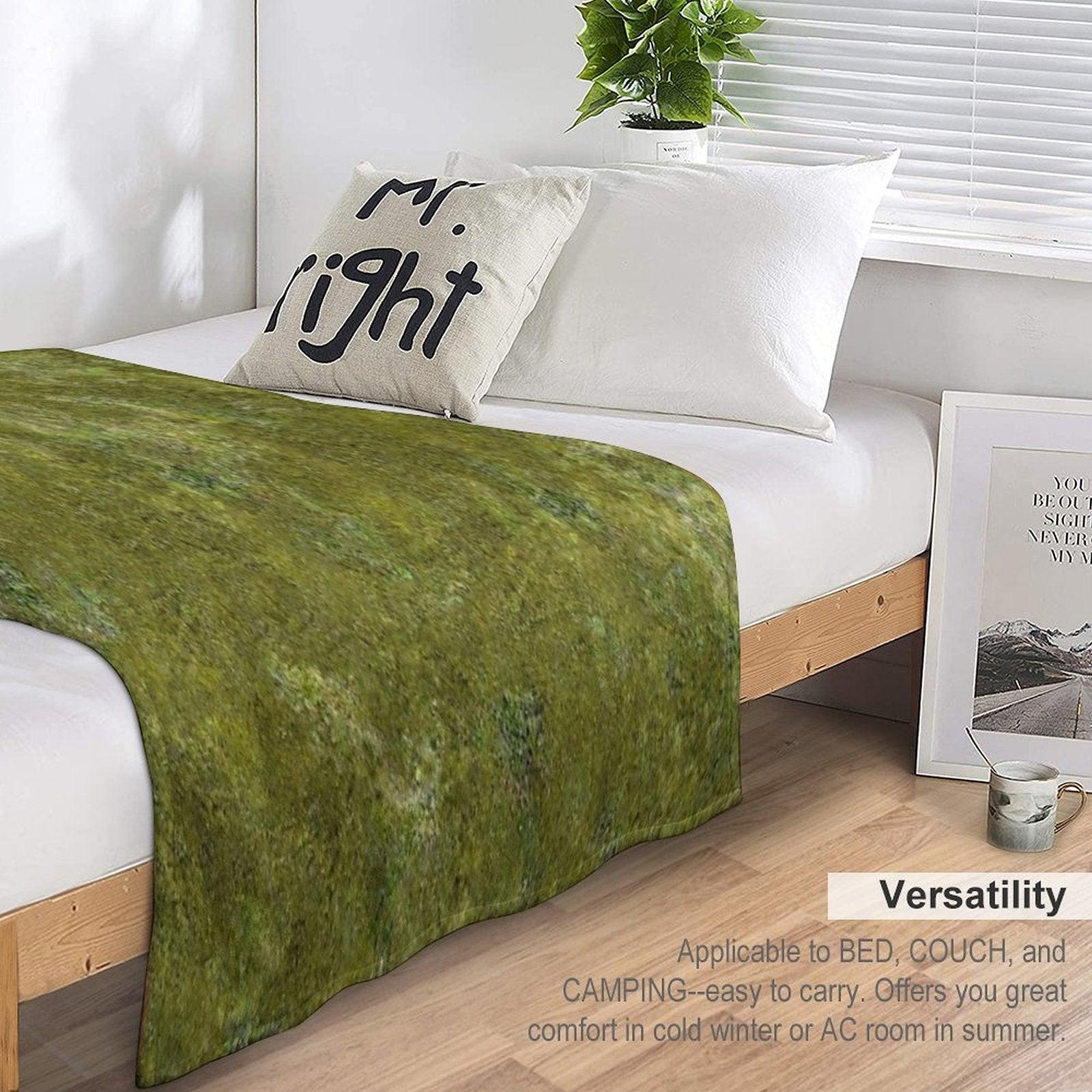 Grass Battlemat 36x36 Throw Blanket