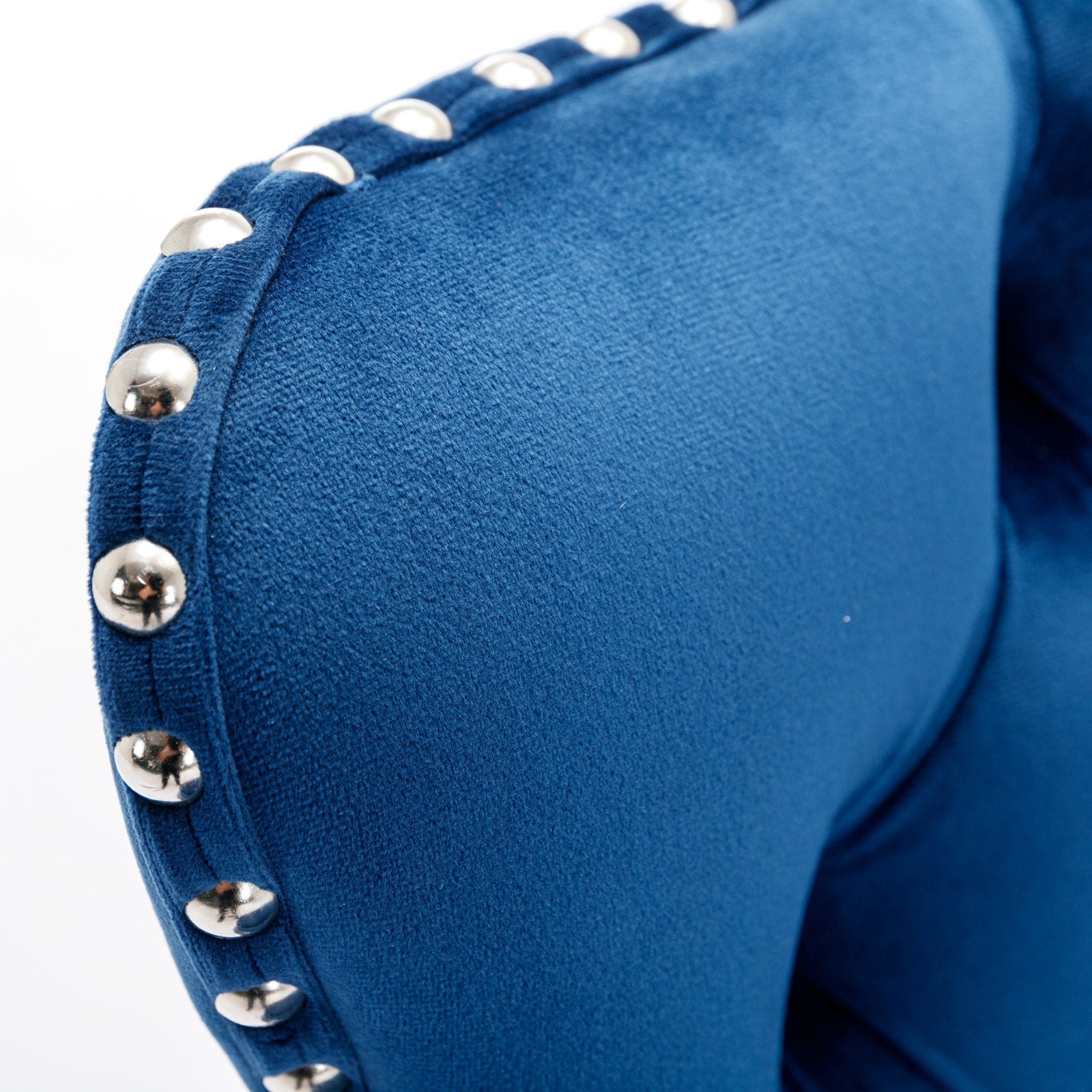 Modern Swivel Velvet Adjustable Height Upholstered Tufted Bar Stools with Backs