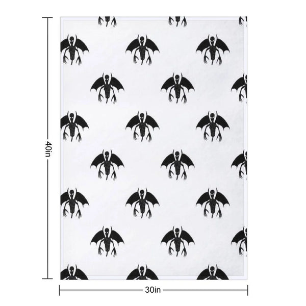 Deadwing Throw Blanket