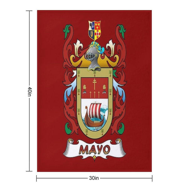 COUNTY MAYO Throw Blanket
