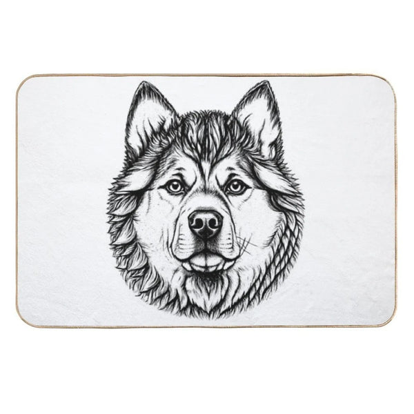 Akita Inu  Multi-Purpose Bath Mat