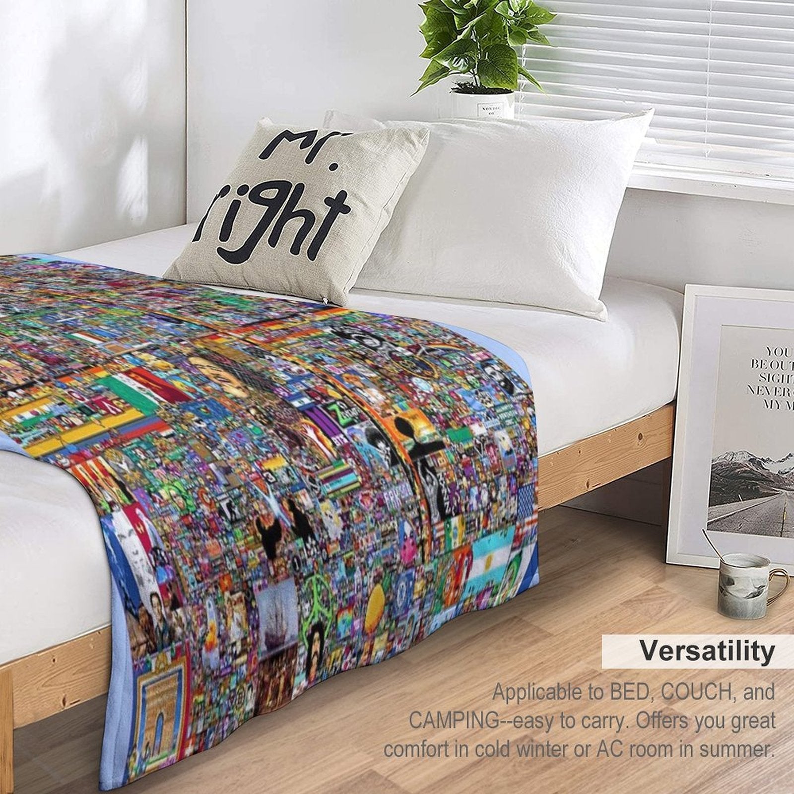 RPlace The Full 8K Version (Cleaned) Gift-ready Throw Blanket