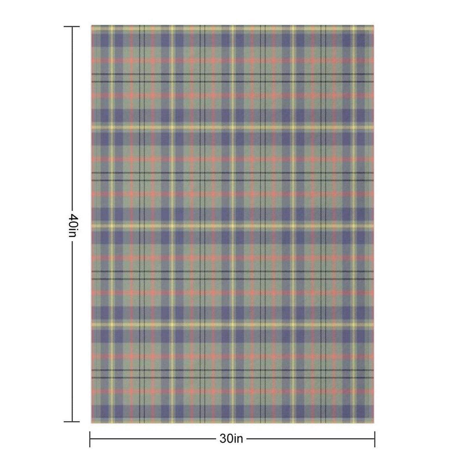 Taylor Weathered Tartan Throw Blanket