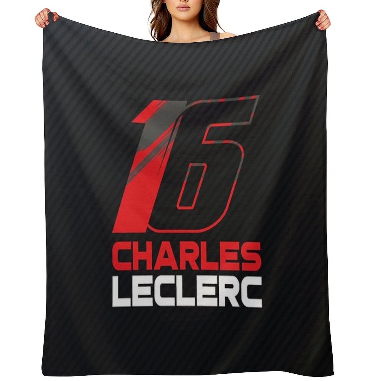 Charles Leclerc 16 V3 Compact Throw Blanket