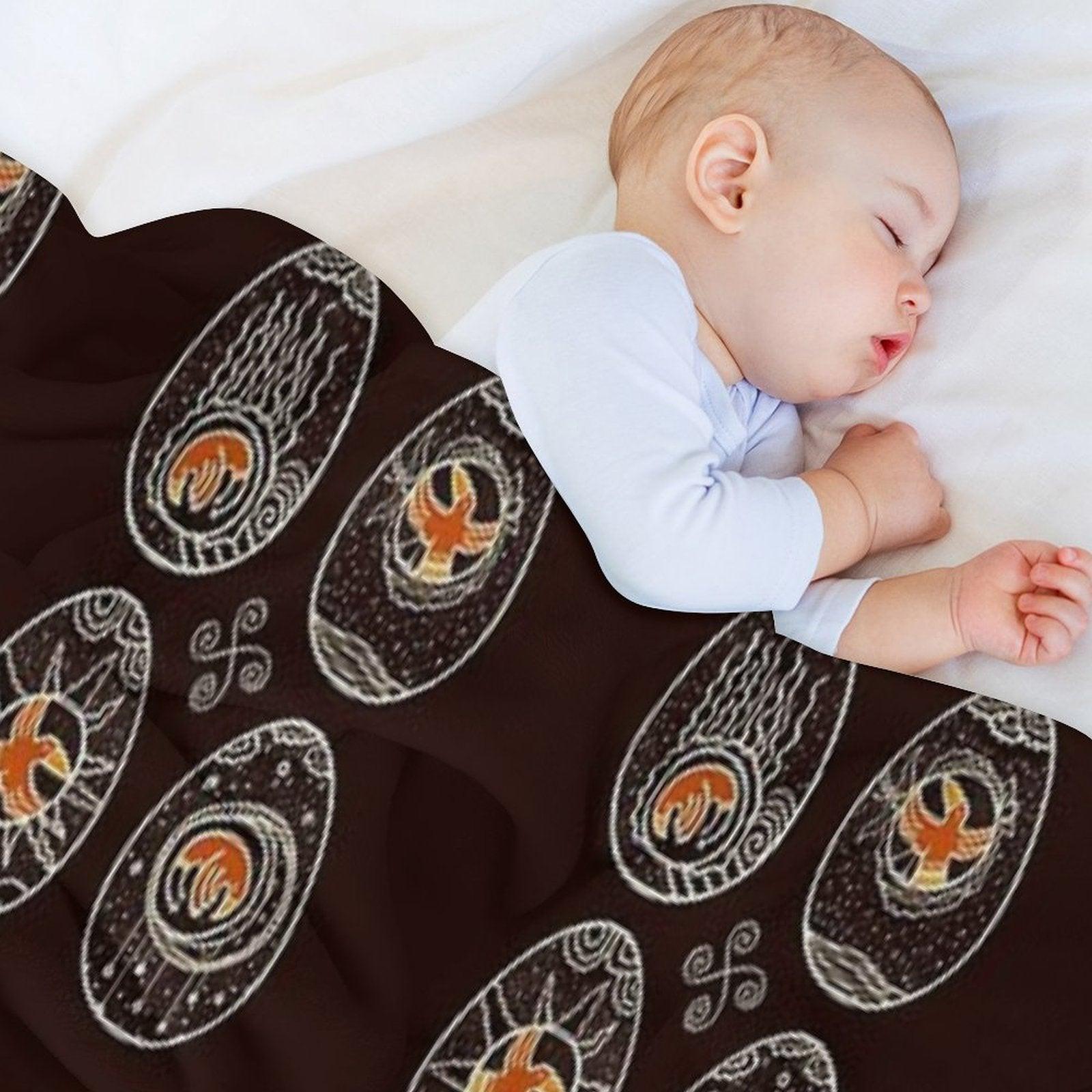 Ravens Spring Throw Blanket