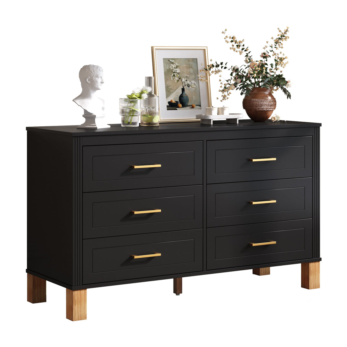 6-Drawer Double Dresser