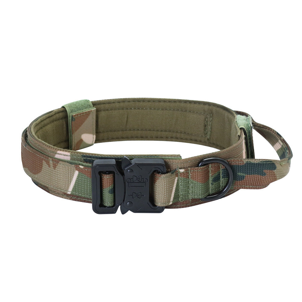 Tactical Dog Collar and Leash Set for Outdoor Adventures