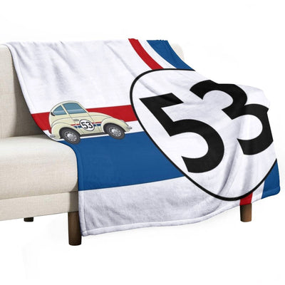 Herbie Fully Loaded Fan Art Shrink-resistant Throw Blanket