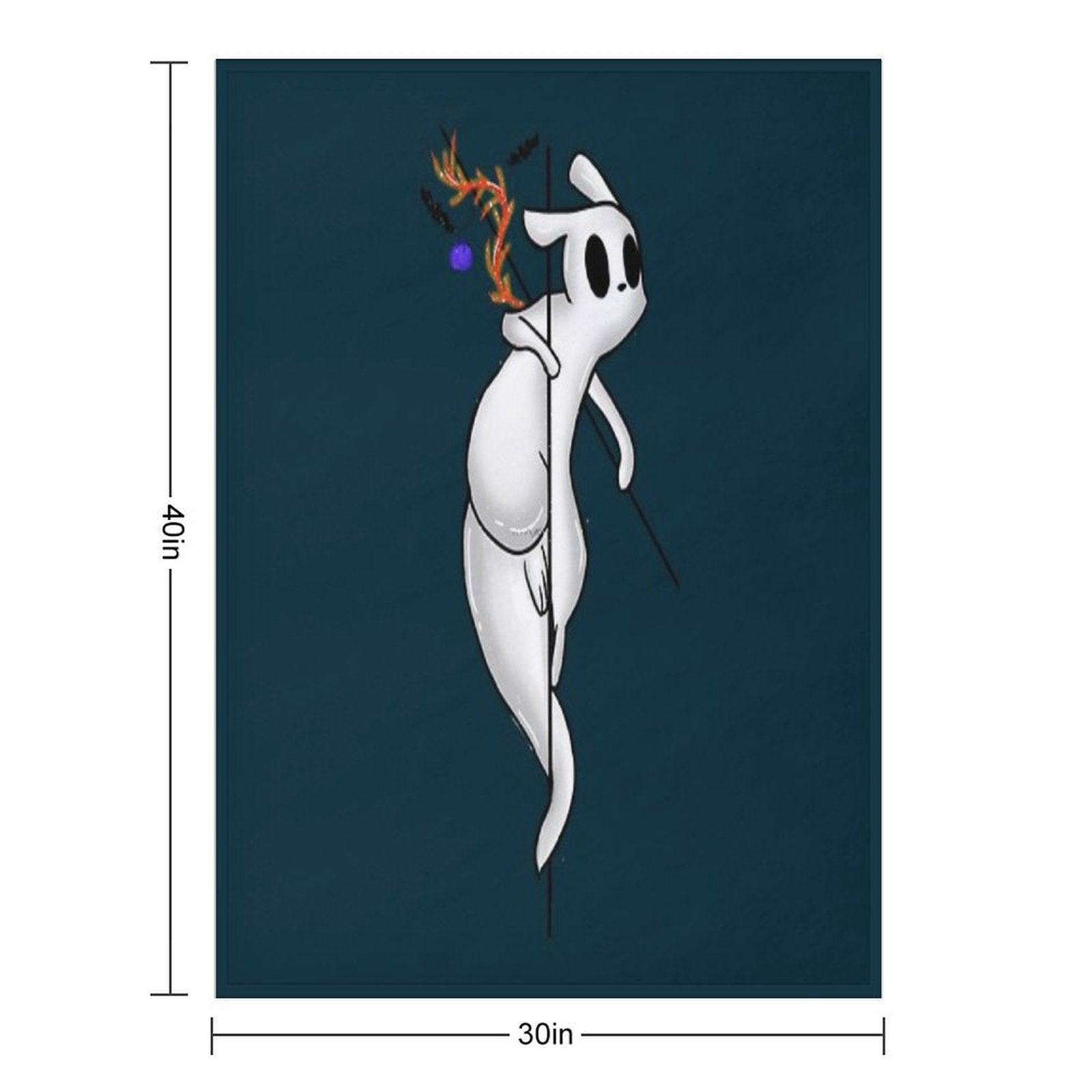 Slug Cat Rainworld Throw Blanket