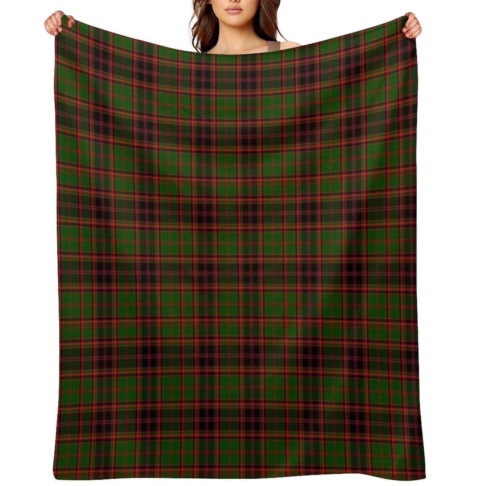 Clan Buchan Tartan Throw Blanket