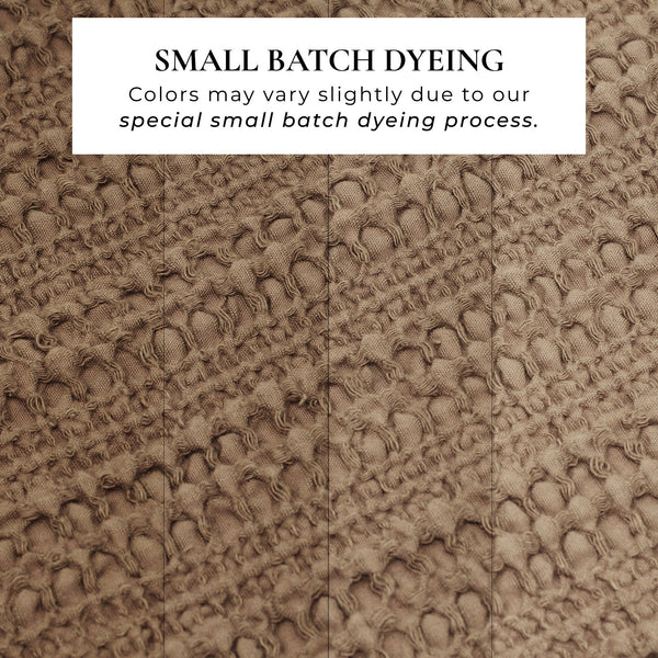 100% Cotton Honeycomb Waffle Duvet Set - Mattea Collection