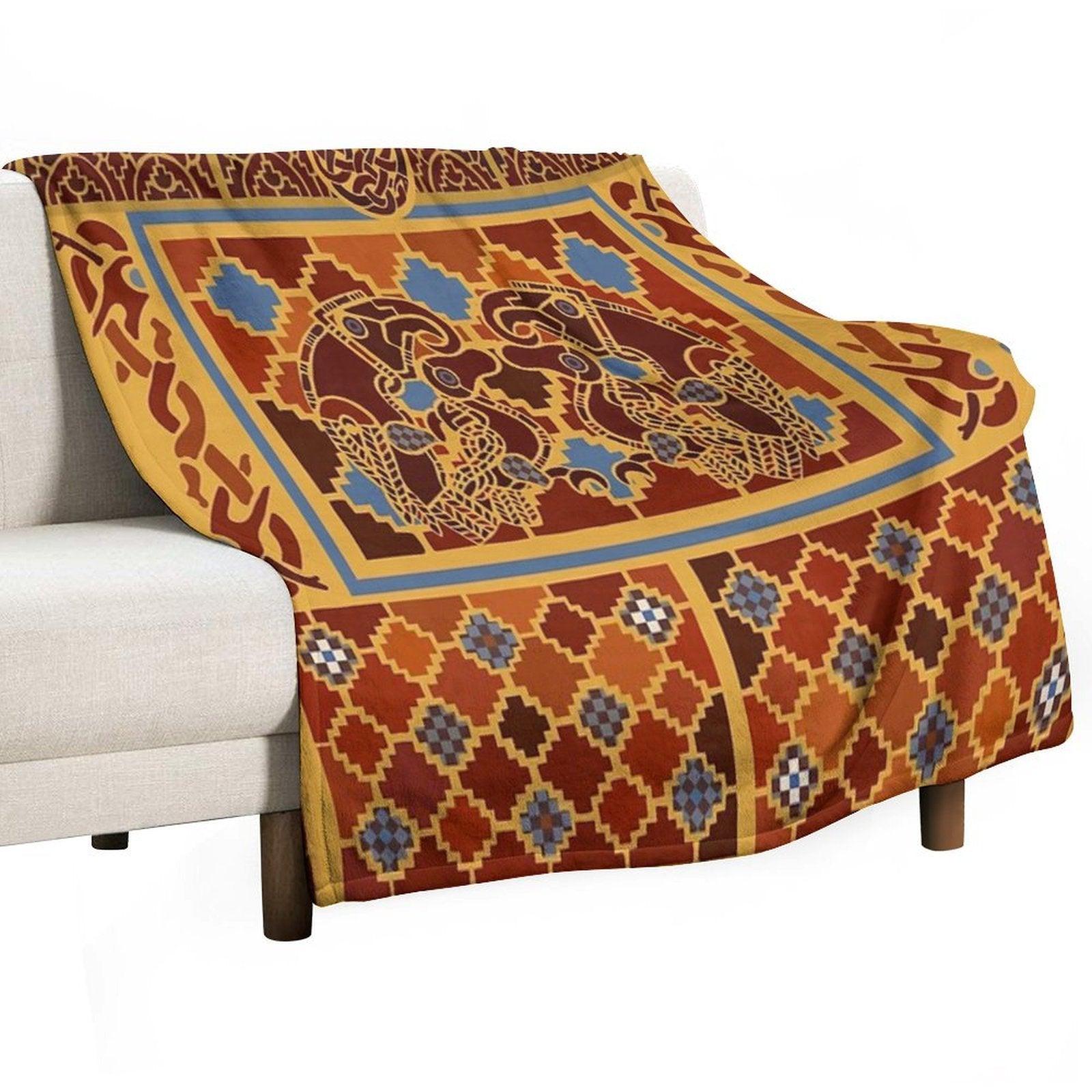 Imagining Sutton Hoo The Eagles Throw Blanket