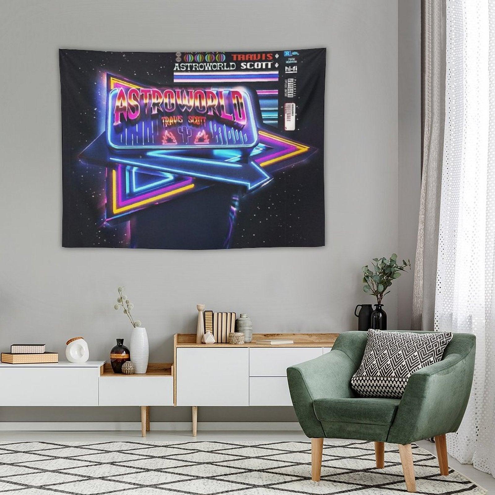 Astroworld Fan Cover Tapestry