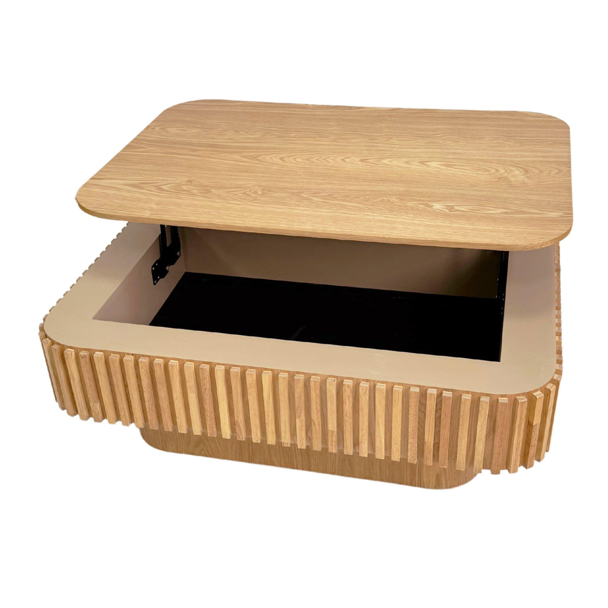 Modern Lift-Top Coffee Table with Hidden Storage