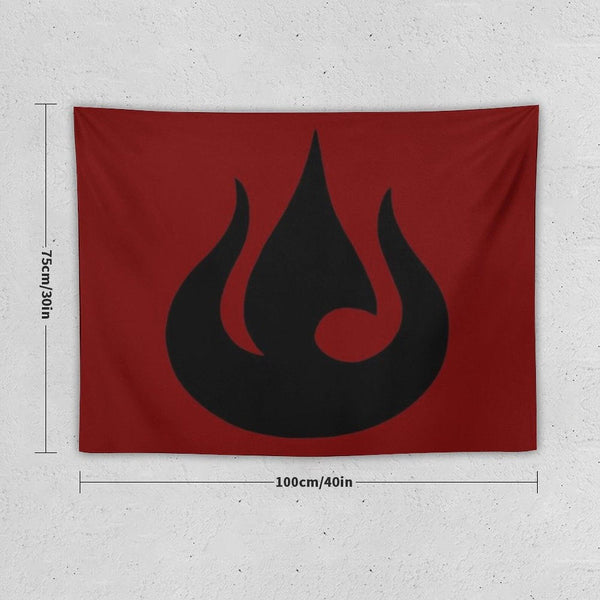 Fire Nation Royal Banner Tapestry