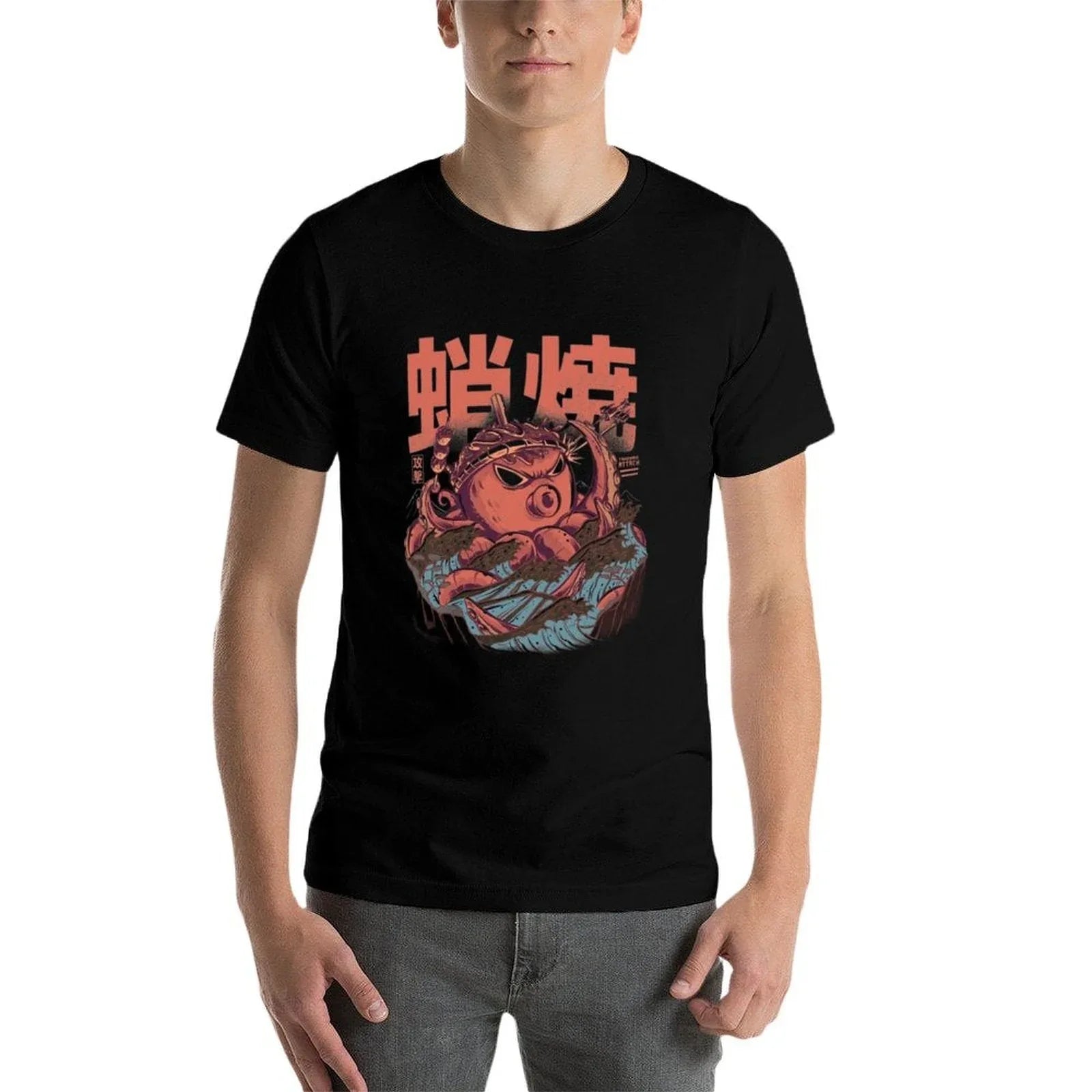 Takoyaki Attack  Wrinkle-resistant T-Shirt