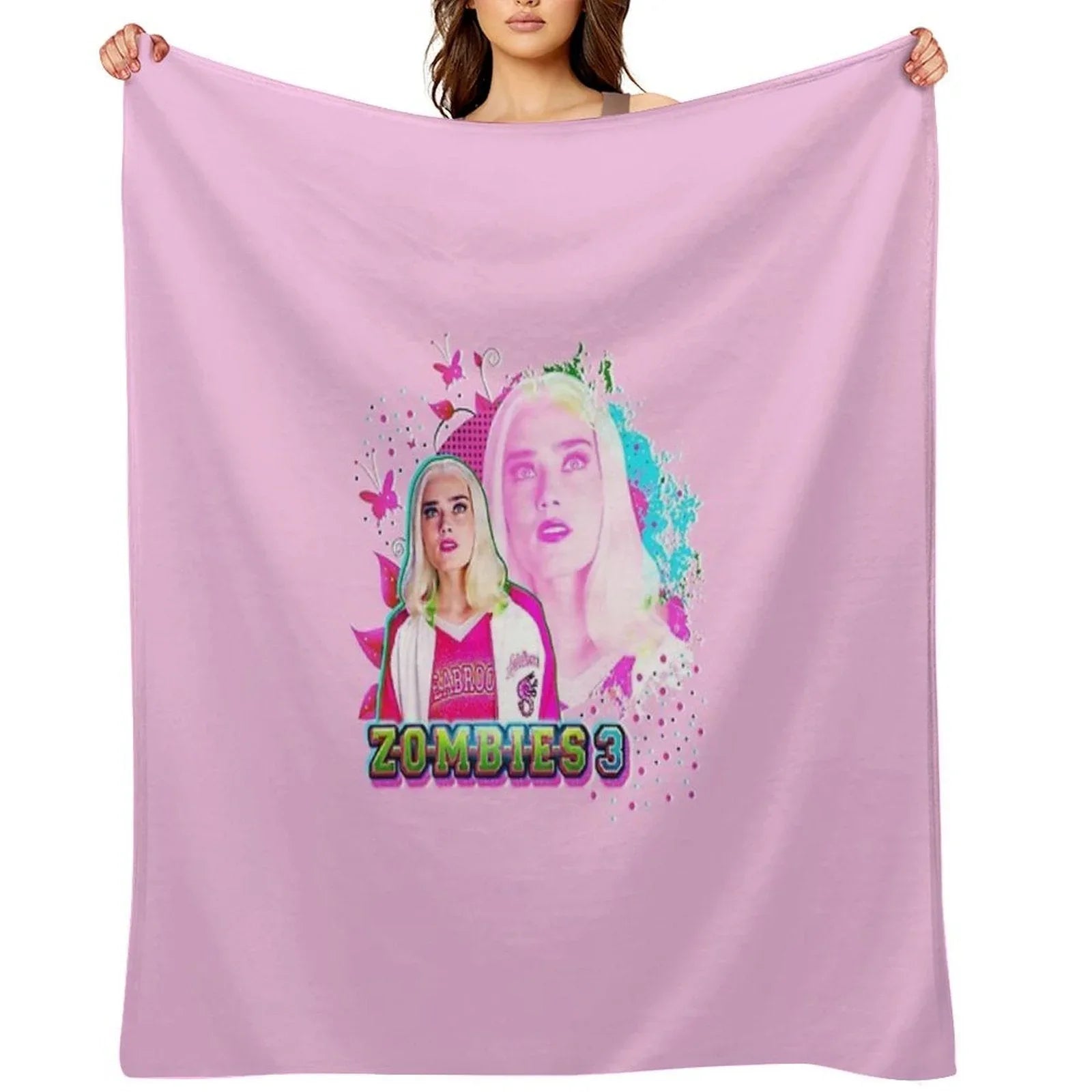 Zombies 3 Addison Throw Blanket