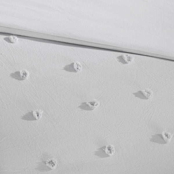 Brooklyn Cotton Jacquard Comforter Set with Euro Shams and Throw Pillows - Gifts for You 'n Me