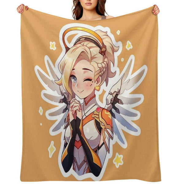 Cute Mercy Premium Throw Blanket