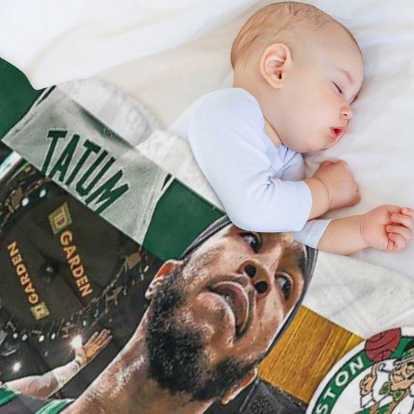 Jayson Tatum 0 Champions Velvety-soft Throw Blanket