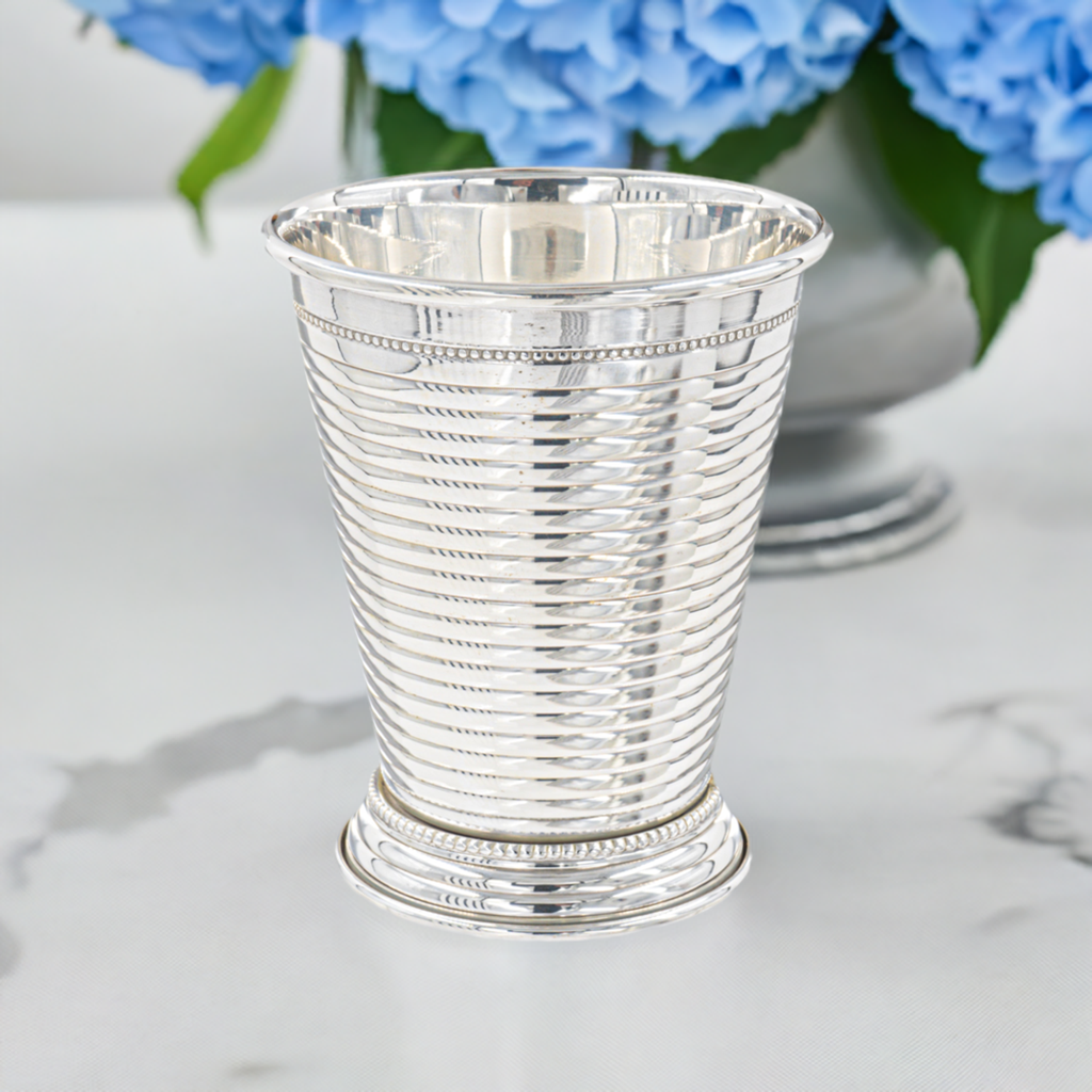 Fluted Silver Julep Cup