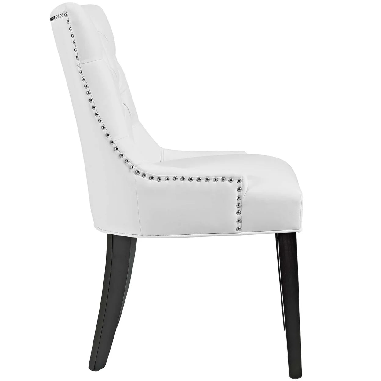 Regent Vinyl Dining Chair White