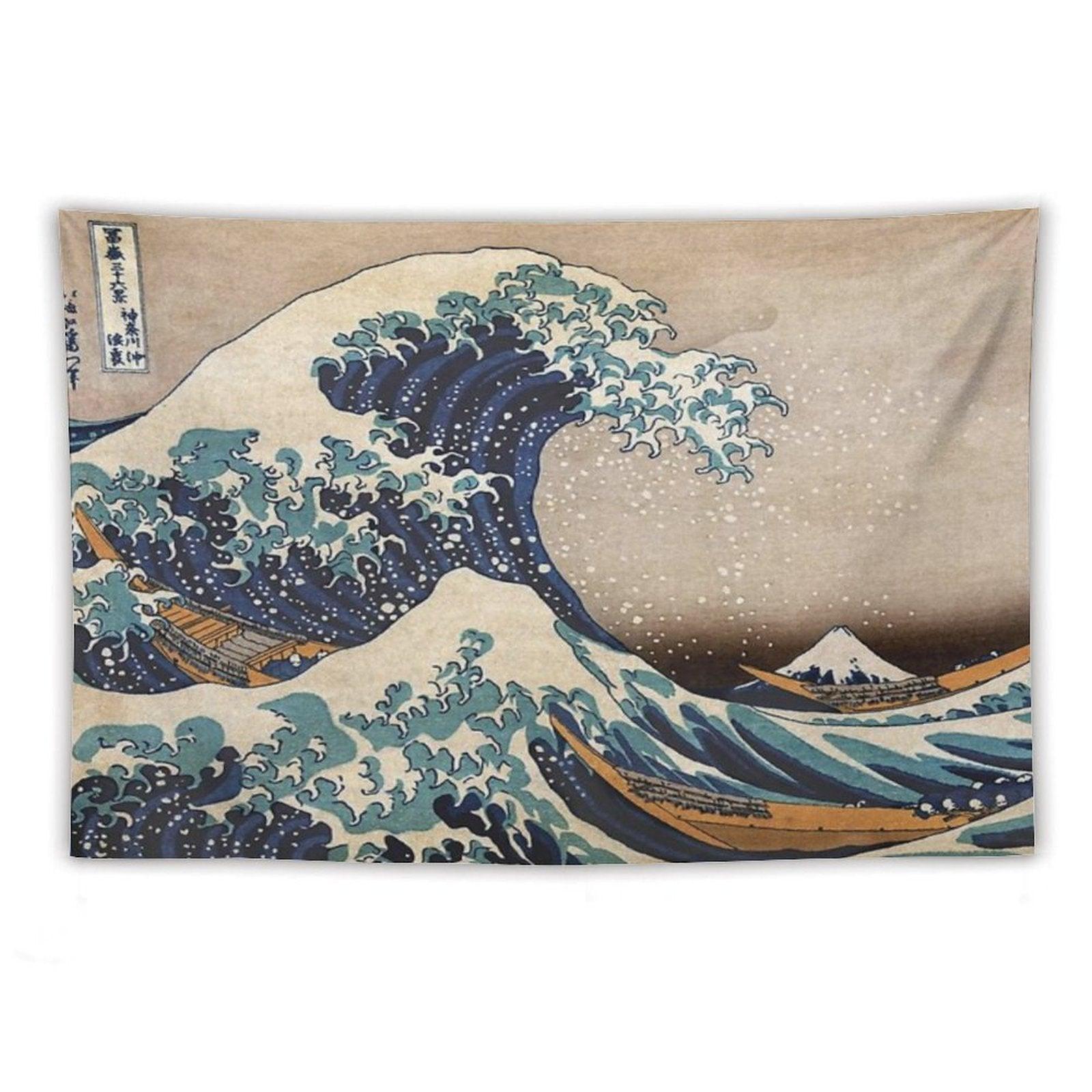 The Great Wave Off Kanagawa Tapestry