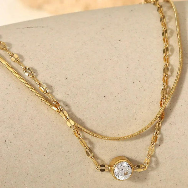 Double-Layered Herringbone Diamond Bracelet - Gifts for You 'n Me