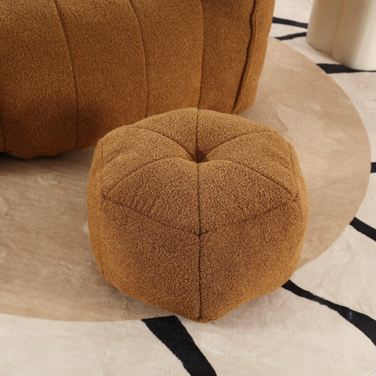 Soft Bean Bag Chair with High Resilient Foam