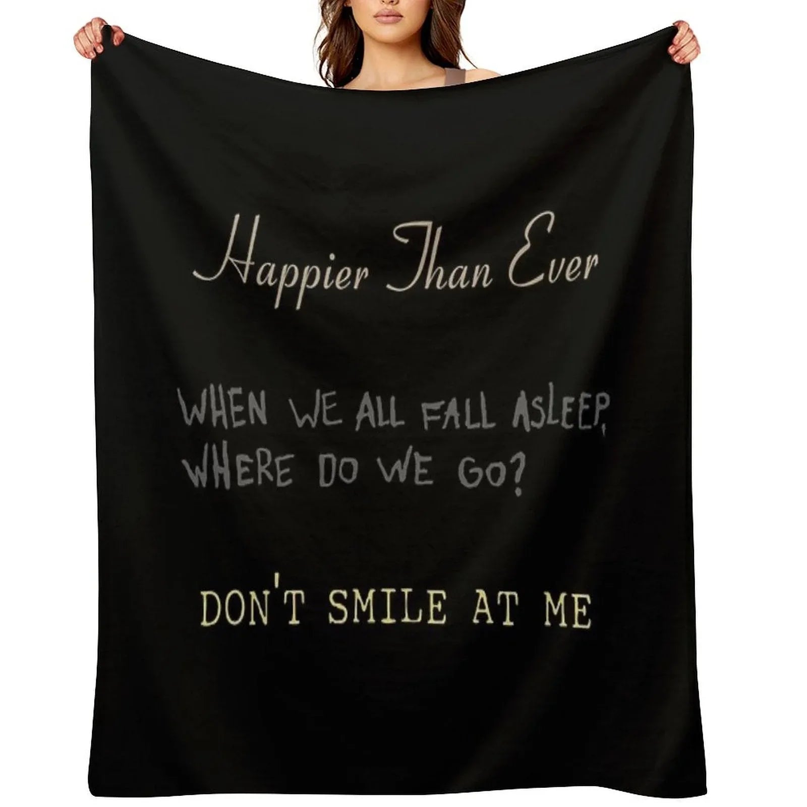 Billie's Albums Throw Blanket