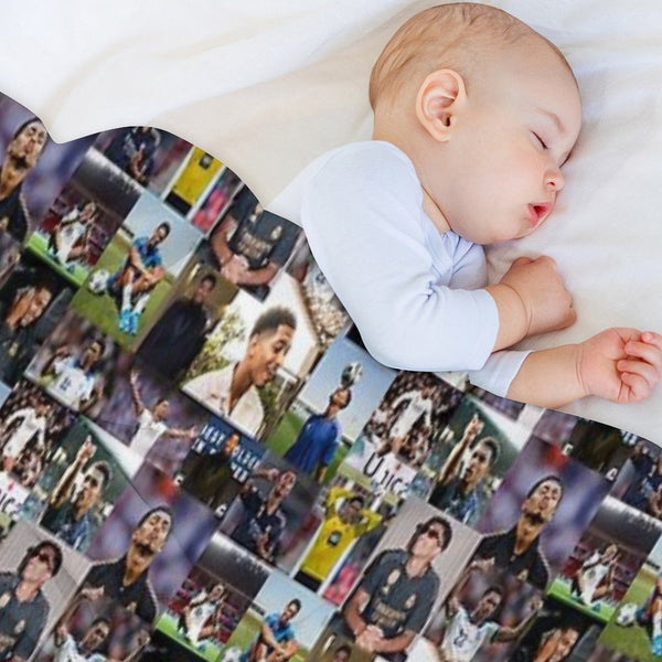 Jude Bellingham Collage Comfort Throw Blanket
