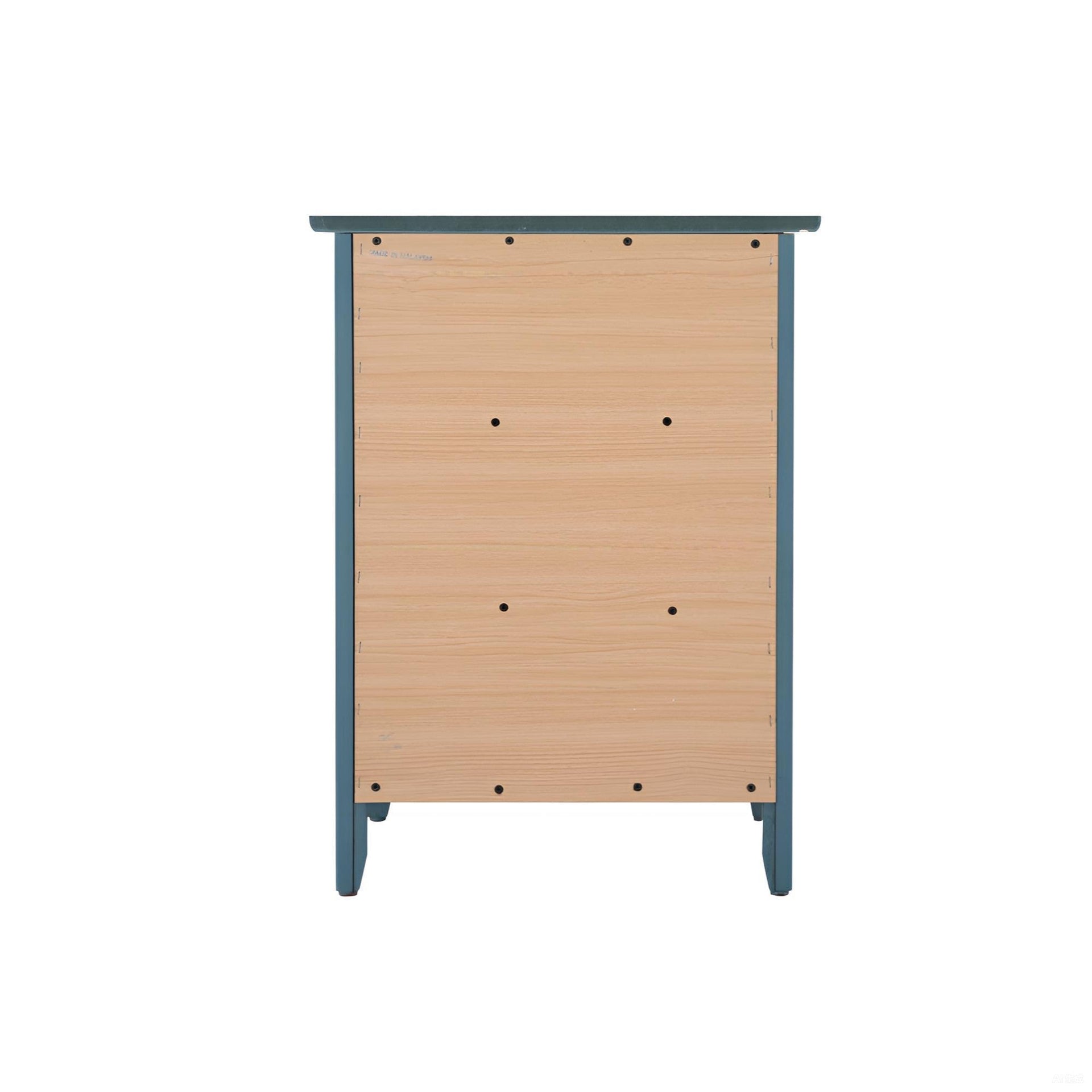 Teal Accent Nightstand For Modern Bedrooms