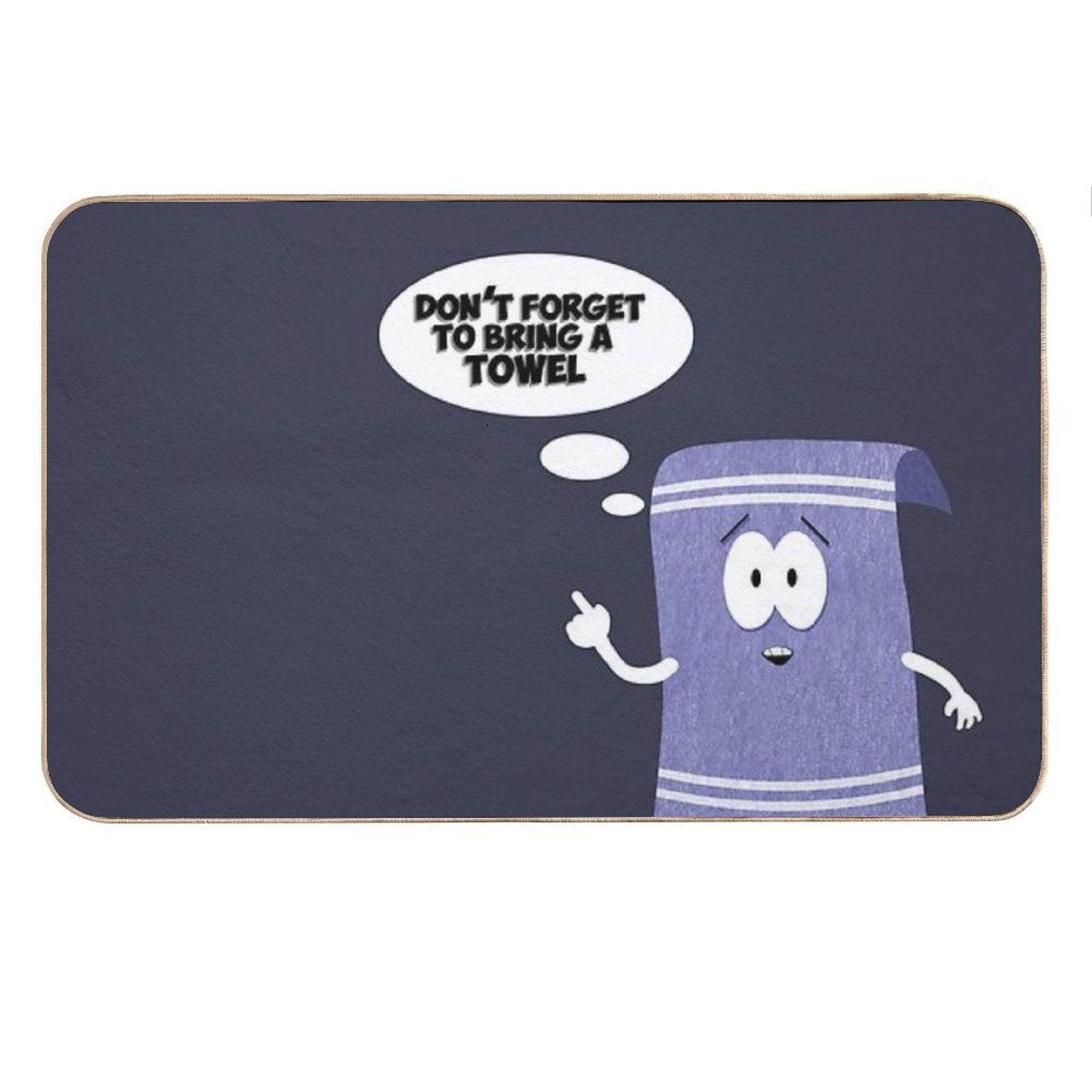 Don't Forget About Towelie Bath Mat