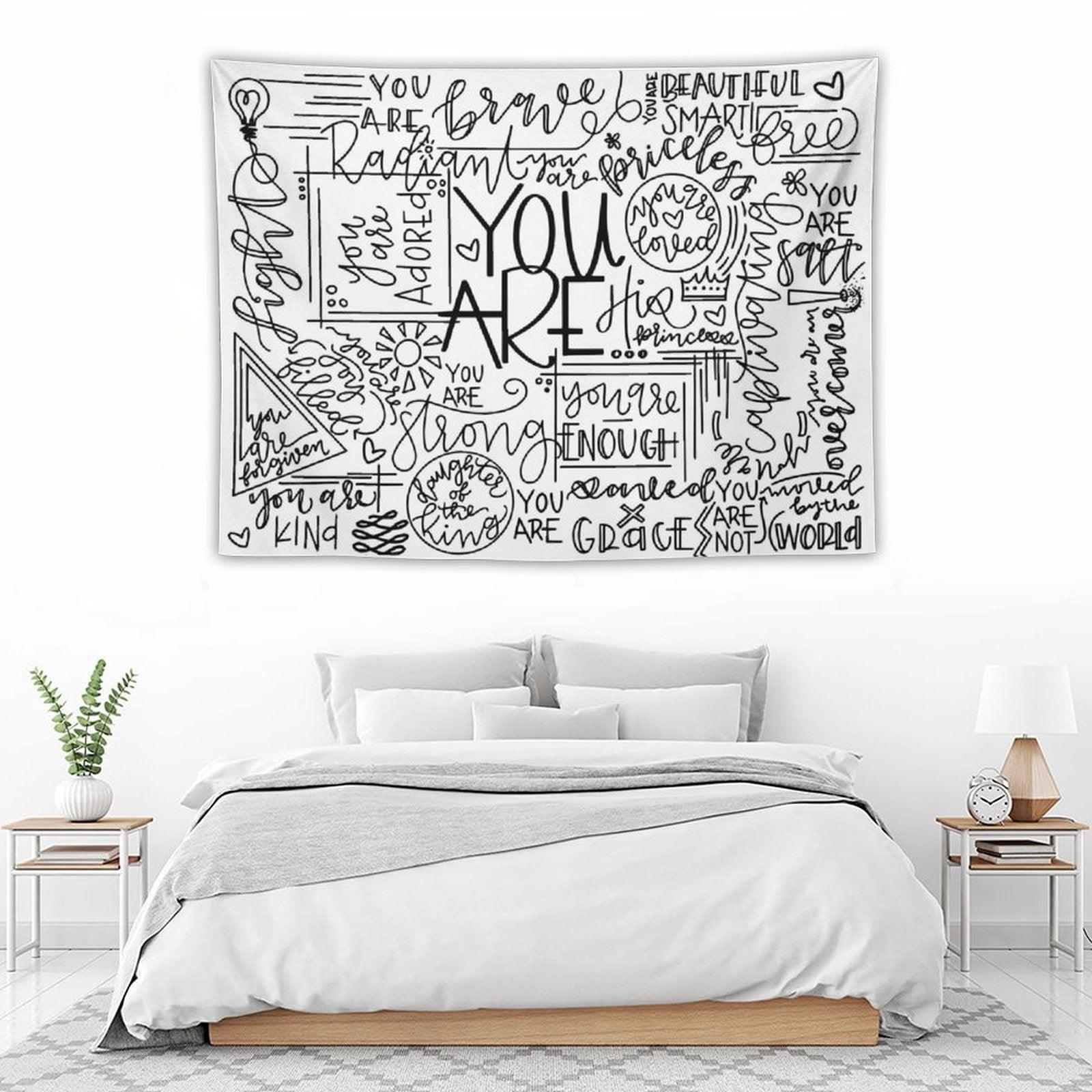 You Are Enough Tapestry