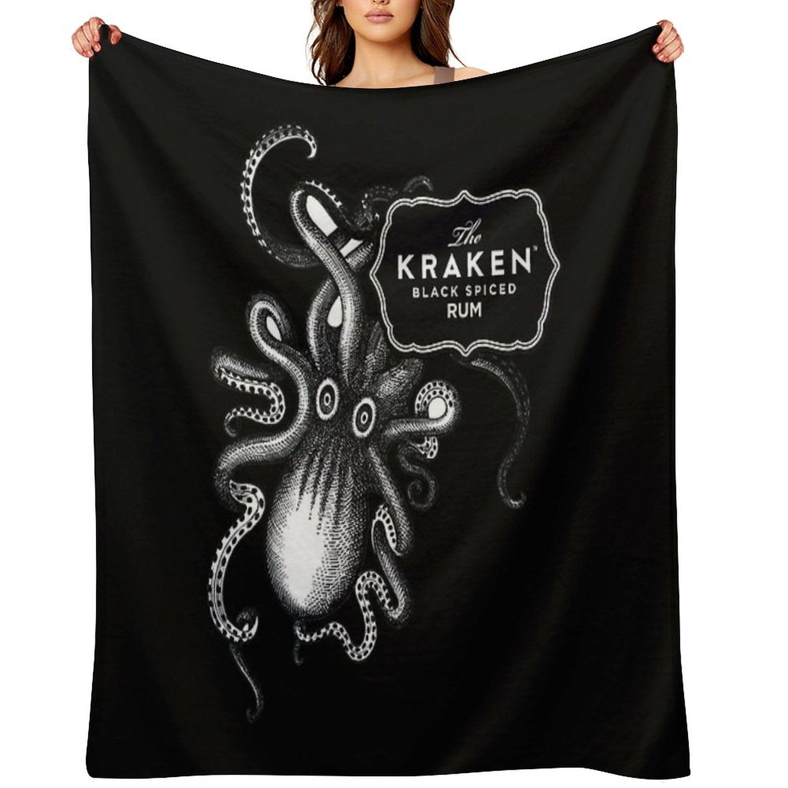 Kraken Rum Throw Blanket
