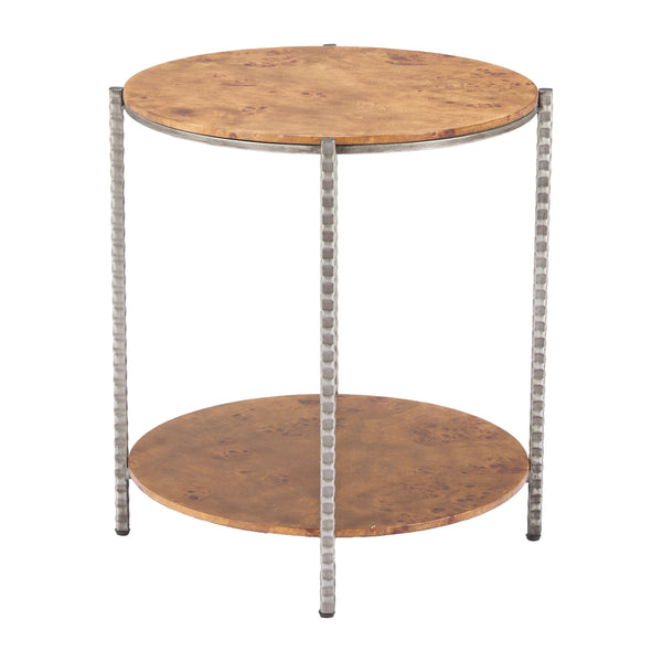 Adna Side Table Brown