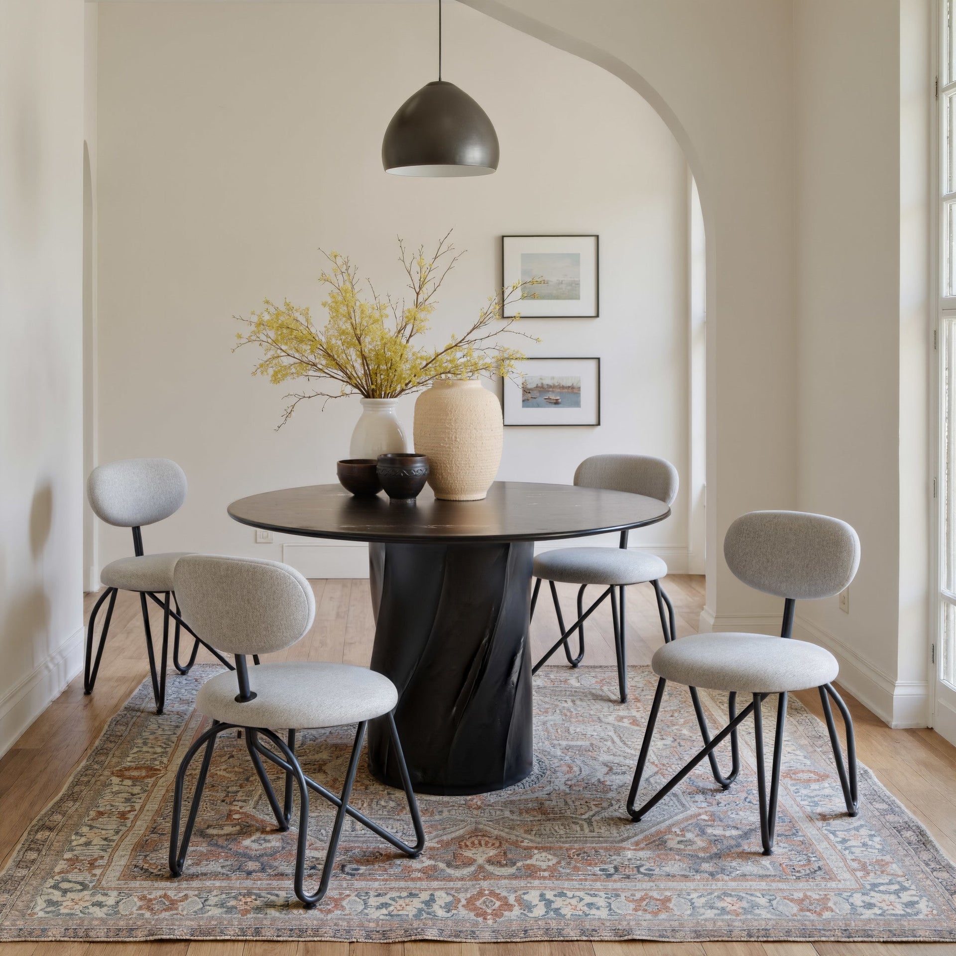 Novi Dining Chair (Set of 2) Dove Gray