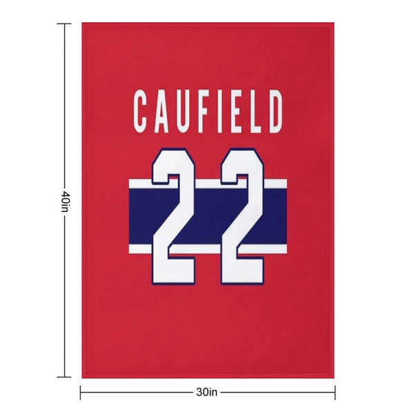 Caufield Jersey Throw Blanket